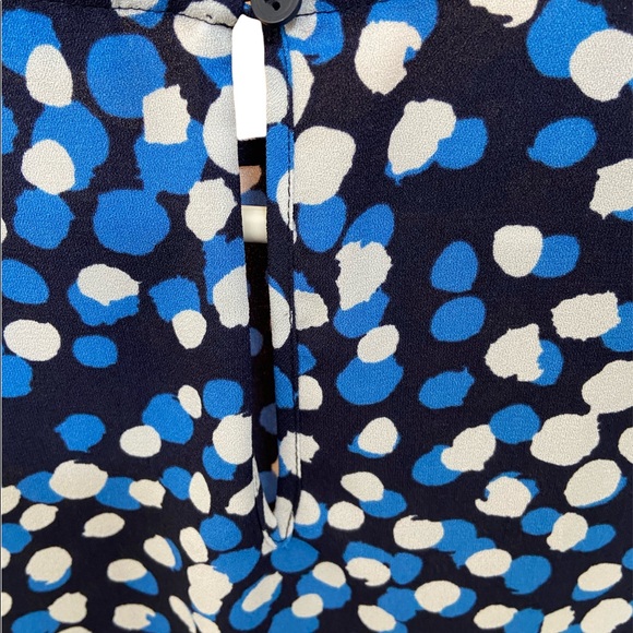 Halogen cap sleeve womens blouse - Picture 2 of 5